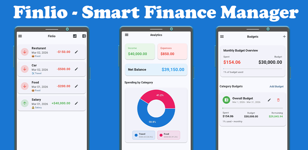 Finlio app preview